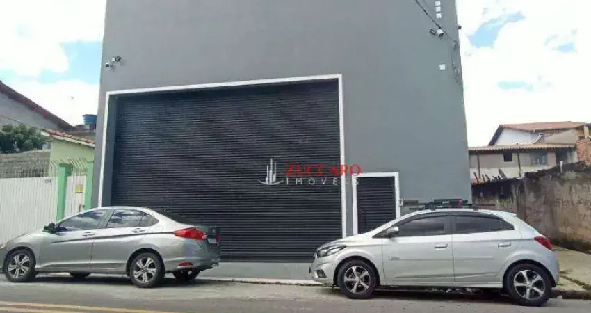 Galpão para alugar, 250 m² por r$ 11.100,00/mês - cidade jardim cumbica - guarulhos/sp