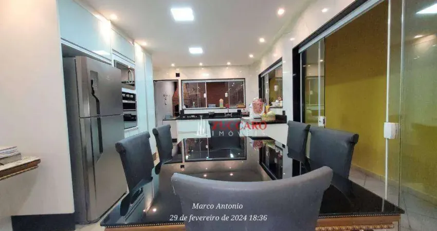Sobrado à venda, 143 m² por R$ 755.000,00 - Macedo - Guarulhos/SP