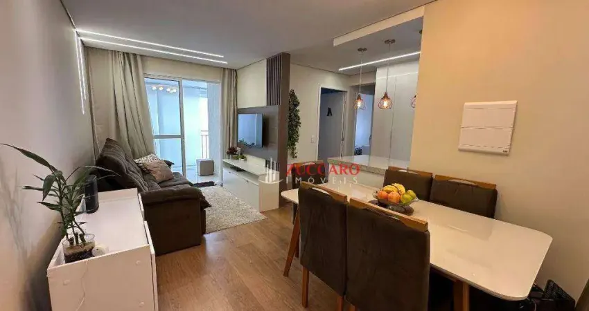 Apartamento com 3 dormitórios à venda, 75 m² por R$ 765.000,00 - Jardim Flor da Montanha - Guarulhos/SP