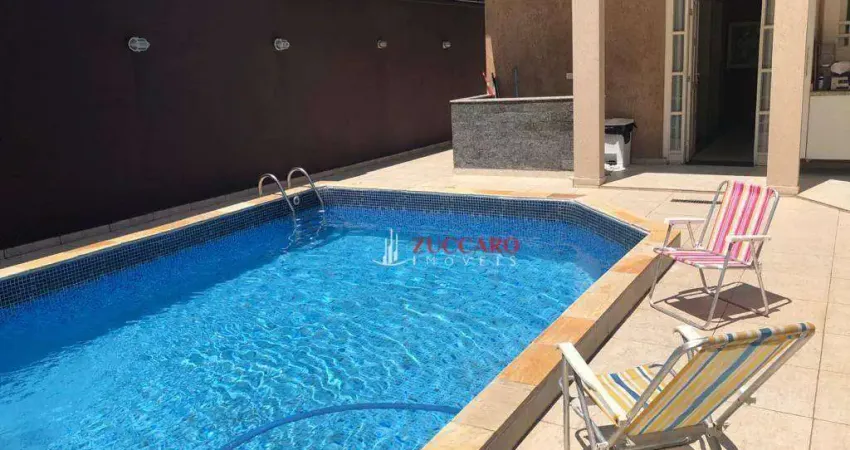 Sobrado com 3 dormitórios à venda, 349 m² por r$ 1.850.000,00 - vila rosália - guarulhos/sp