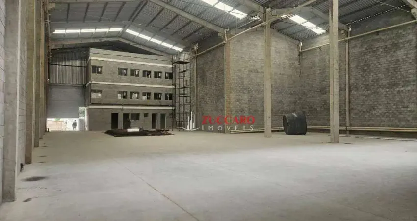 Galpão para alugar, 1250 m² por R$ 25.000,00/mês - Cidade Aracilia - Guarulhos/SP