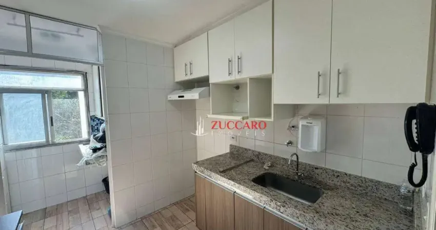 Apartamento com 2 dormitórios à venda, 60 m² por r$ 371.500,00 - vila milton - guarulhos/sp