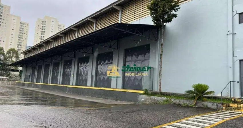 Galpão para alugar, 4600 m² por r$ 135.800,00/mês - itapegica - guarulhos/sp