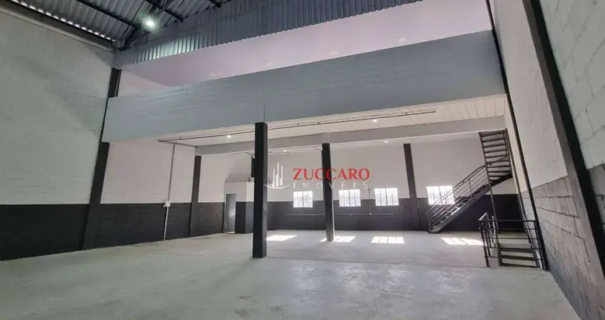 Galpão para alugar, 736 m² por r$ 22.990,70/mês - conjunto residencial paes de barros - guarulhos/sp