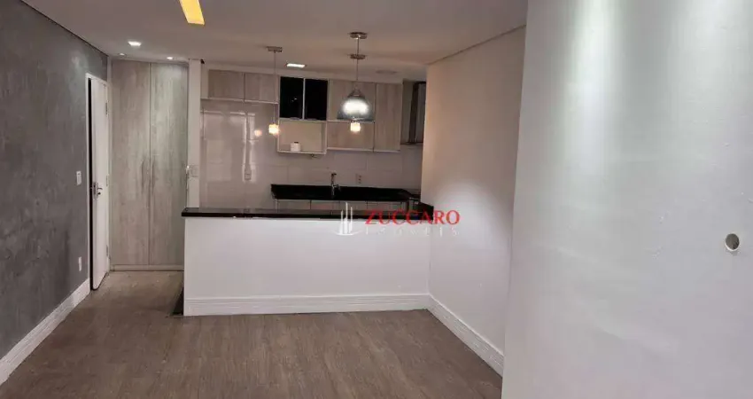 Apartamento com 3 dormitórios à venda, 77 m² por r$ 680.000,00 - jardim flor da montanha - guarulhos/sp