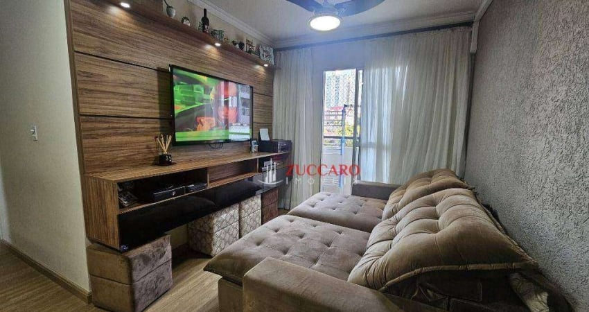 MORADA DAS ARVORES - Apartamento com 3 dormitórios à venda, 65 m² por R$ 390.000 - Picanco - Guarulhos/SP