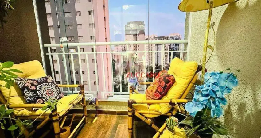 Apartamento com 2 dormitórios à venda, 51 m² por R$ 415.000,00 - Vila Augusta - Guarulhos/SP