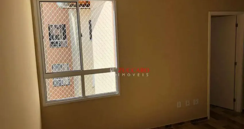 Apartamento com 2 dormitórios para alugar, 49 m² por r$ 1.322,00/mês - jardim são domingos - guarulhos/sp