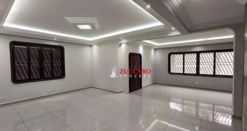 Sobrado com 4 dormitórios para alugar, 270 m² por R$ 6.380,00/mês - Jardim Bom Clima - Guarulhos/SP