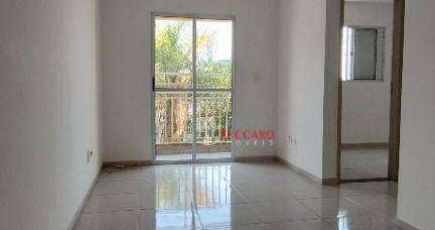 Apartamento com 2 dormitórios para alugar, 45 m² por R$ 1.345,16/mês - Bonsucesso - Guarulhos/SP