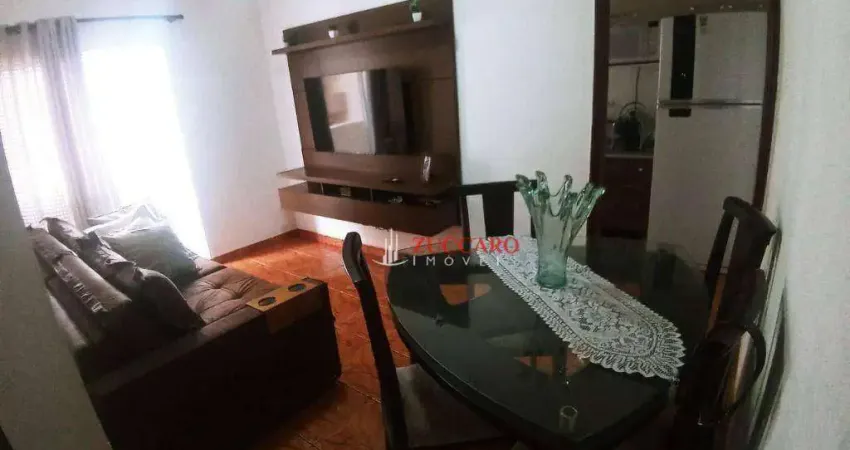 Apartamento com 1 dormitório à venda, 50 m² por r$ 273.000,00 - macedo - guarulhos/sp