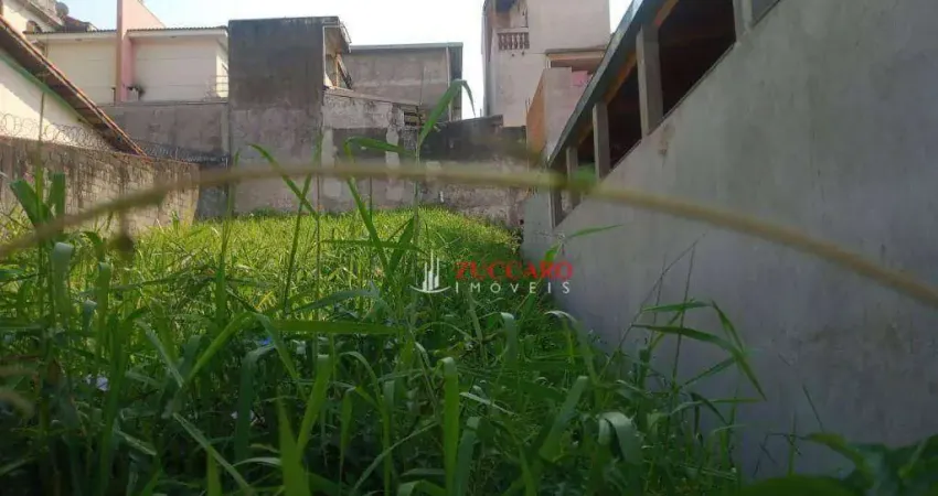 Terreno à venda, 250 m² por R$ 470.000,00 - Jardim Rosana - Guarulhos/SP