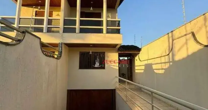 Sobrado com 3 dormitórios à venda, 198 m² por r$ 849.500,00 - jardim vila galvão - guarulhos/sp