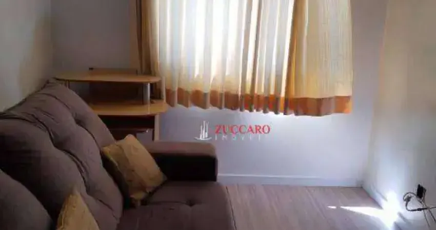 Apartamento com 1 dormitório à venda, 43 m² por r$ 264.000,00 - cocaia - guarulhos/sp