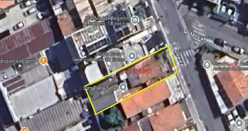 Terreno à venda, 224 m² por R$ 1.700.000,00 - Jardim Barbosa - Guarulhos/SP