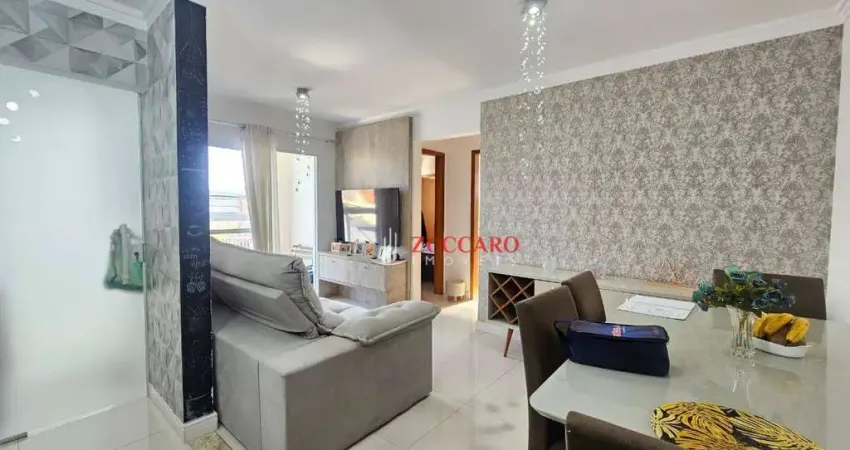 Apartamento com 2 dormitórios à venda, 56 m² por R$ 319.900,00 - Vila  Rosália  - Guarulhos/SP
