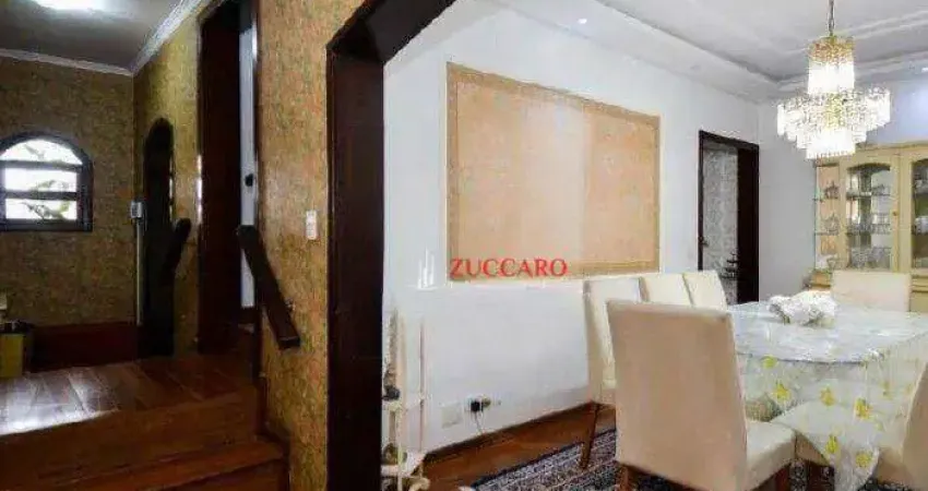 Sobrado com 4 dormitórios à venda, 338 m² por r$ 1.248.000,00 - jardim pinhal - guarulhos/sp