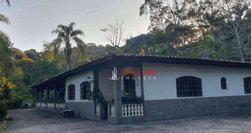 Chácara com 4 dormitórios à venda, 7000 m² por R$ 1.500.000,00 - Chácaras Copaco - Arujá/SP