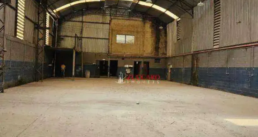 Galpão para alugar, 416 m² por R$ 21.800,00/mês - Cidade Aracilia - Guarulhos/SP