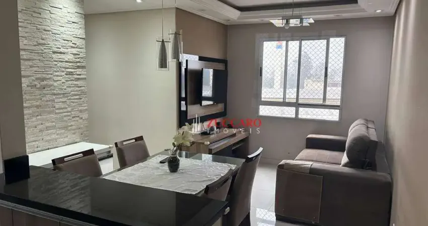 Apartamento com 3 dormitórios à venda, 55 m² por R$ 349.000,00 - Ponte Grande - Guarulhos/SP