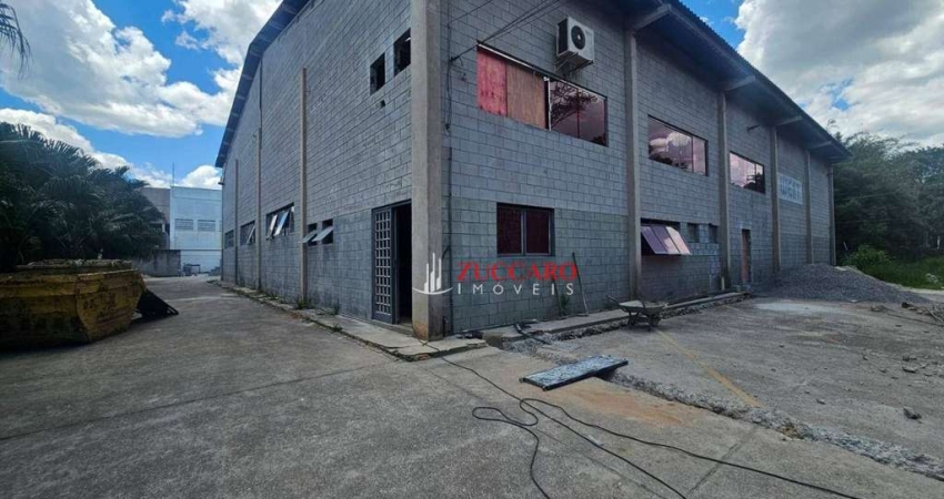 Galpão para alugar, 900 m² por R$ 30.700,00/mês - Centro Industrial - Arujá/SP