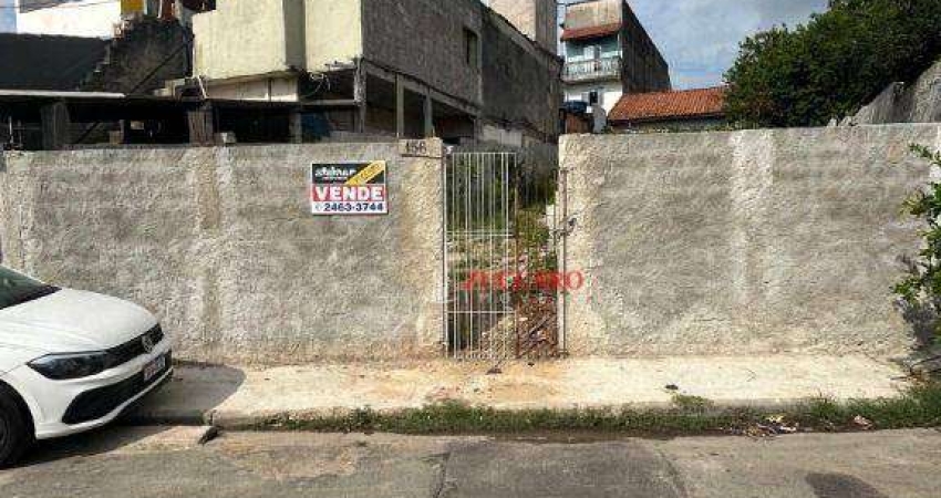 Terreno à venda, 265 m² por R$ 249.500,00 - Bonsucesso - Guarulhos/SP