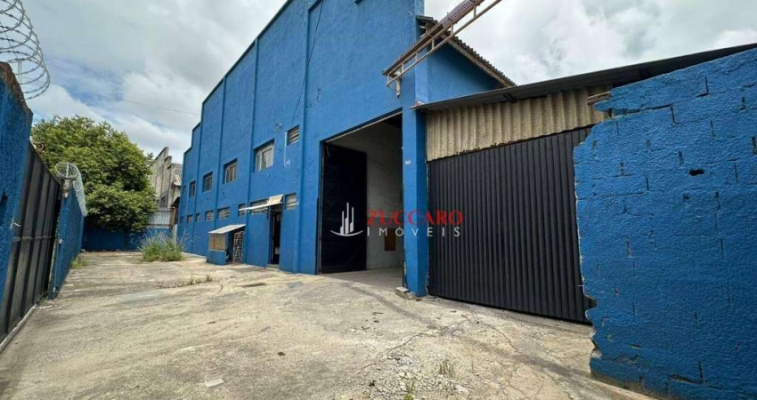 Galpão para alugar, 1253 m² por R$ 21.153,00/mês - Cidade Industrial Satélite de São Paulo - Guarulhos/SP
