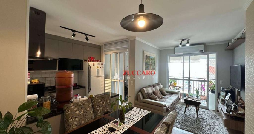 Apartamento com 2 dormitórios à venda, 66 m² por R$ 645.000,00 - Jardim Flor da Montanha - Guarulhos/SP