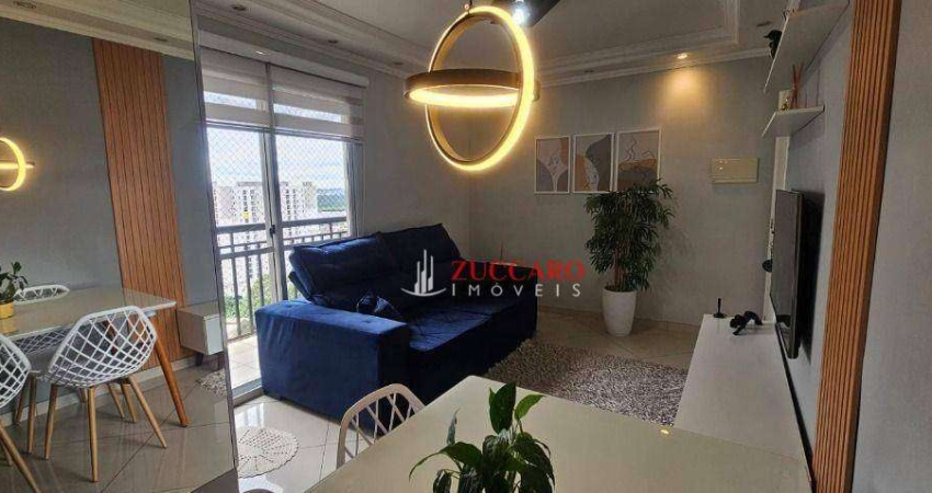 Apartamento com 2 dormitórios à venda, 52 m² por R$ 440.000,00 - Vila Augusta - Guarulhos/SP