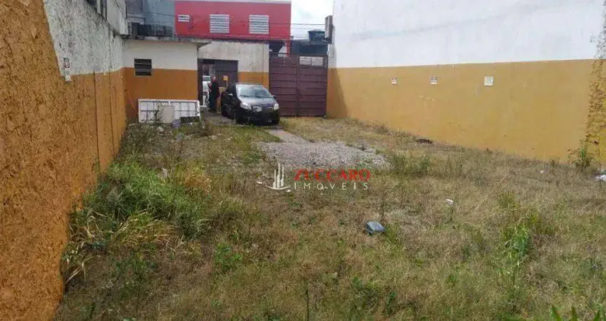Terreno à venda, 330 m² por R$ 850.000,01 - Vila Rio de Janeiro - Guarulhos/SP