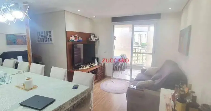 Apartamento com 3 dormitórios à venda, 74 m² por r$ 639.900,00 - macedo - guarulhos/sp