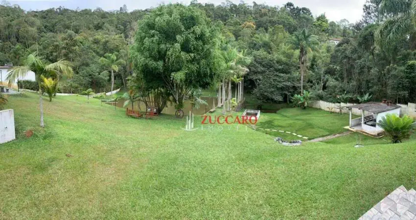 Chácara com 2 dormitórios à venda, 2770 m² por R$ 745.000,00 - Clube dos Oficiais - Suzano/SP