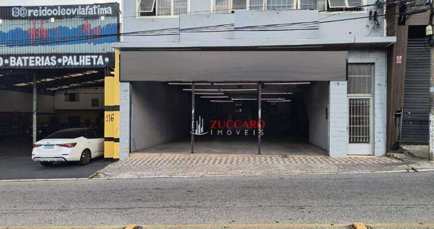 Salão para alugar, 235 m² por R$ 6.912,00/mês - Vila Flórida - Guarulhos/SP