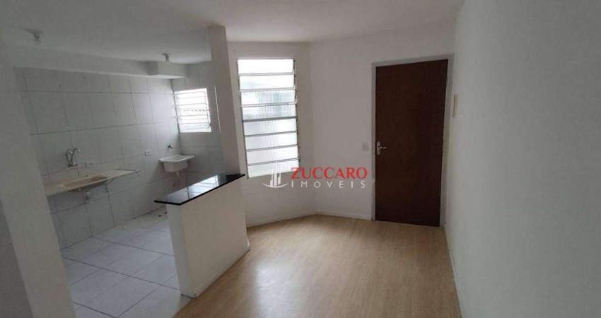 Apartamento com 2 dormitórios à venda, 40 m² por R$ 184.900,00 - Jardim do Papai - Guarulhos/SP