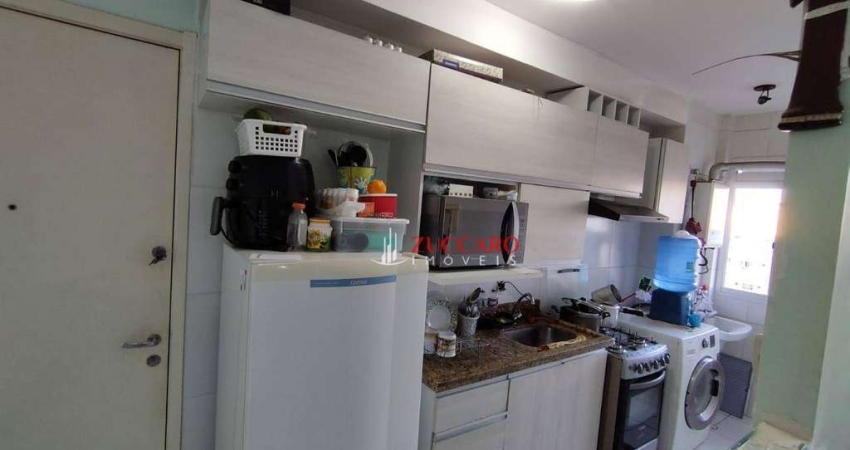 Apartamento com 3 dormitórios à venda, 56 m² por R$ 325.000,00 - Cocaia - Guarulhos/SP