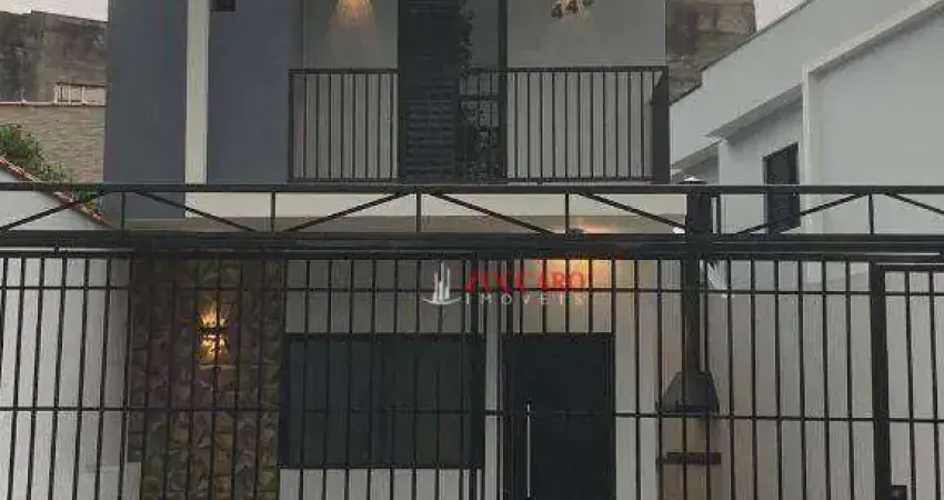 Sobrado com 3 dormitórios à venda, 127 m² por R$ 758.000,00 - Jardim do Triunfo - Guarulhos/SP