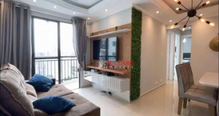 Apartamento com 2 dormitórios à venda, 47 m² por R$ 422.500,00 - Vila Rio de Janeiro - Guarulhos/SP