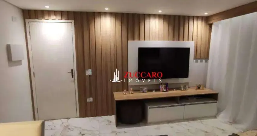 Apartamento com 2 dormitórios à venda, 44 m² por r$ 271.000,00 - jardim doraly - guarulhos/sp