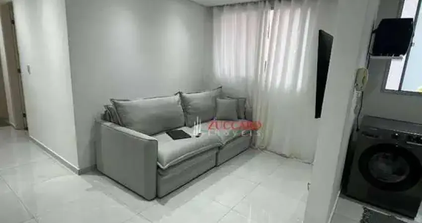 Apartamento com 2 dormitórios à venda, 47 m² por r$ 270.000,00 - centro - guarulhos/sp