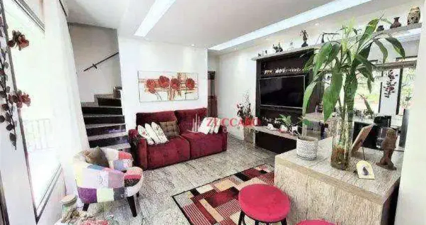 Sobrado com 3 dormitórios à venda, 195 m² por r$ 1.200.000,00 - vila moreira - guarulhos/sp