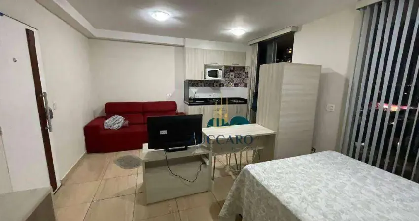 Studio com 1 dormitório para alugar, 36 m² por r$ 2.764,00/mês - vila augusta - guarulhos/sp