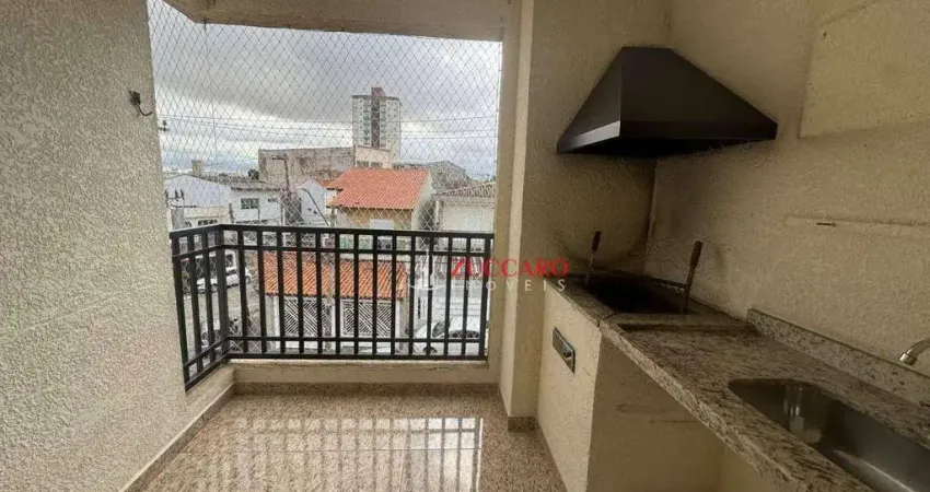 Apartamento com 2 dormitórios à venda, 62 m² por r$ 435.000,00 - ponte grande - guarulhos/sp