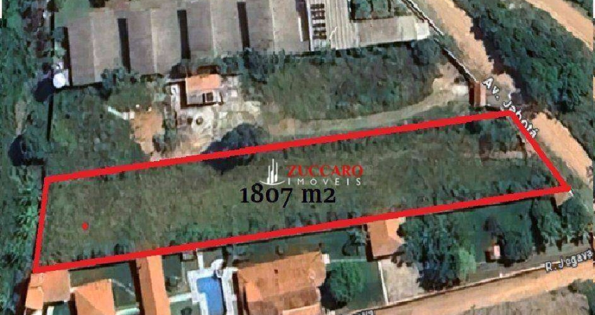 Terreno à venda, 1807 m² por R$ 250.000,00 - Vitória Régia - Atibaia/SP