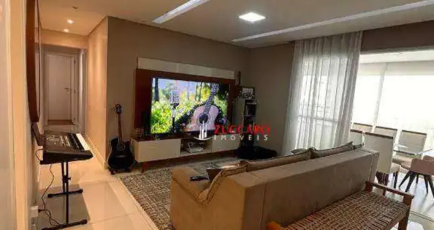 Apartamento com 3 dormitórios, 128 m² - venda por R$ 1.550.000,00 ou aluguel por R$ 8.096,13/mês - Vila Augusta - Guarulhos/SP