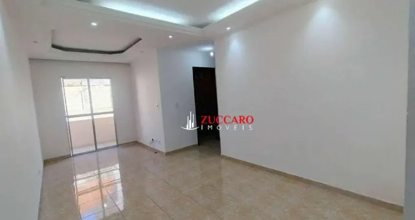 Apartamento a venda 72 m² - 2 quartos, 1 vaga de garagem coberta e sacada em Guarulhos/ SP