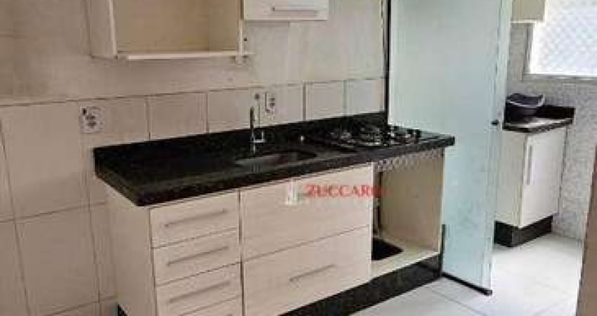 Apartamento com 2 dormitórios para alugar, 45 m² por R$ 2.242,00/mês - Centro - Guarulhos/SP