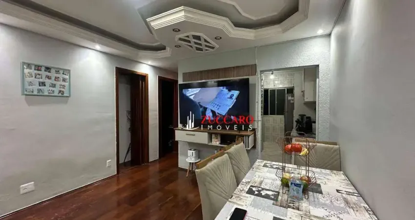 Apartamento no conjunto residencial itália com 2 dormitórios à venda, 50 m² por r$ 259.999 - vila progresso - guarulhos/sp