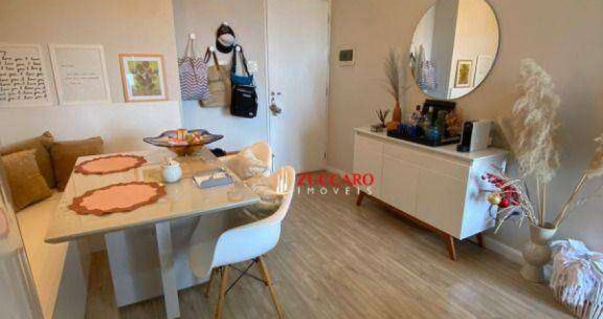 Apartamento para alugar, 50 m² por R$ 3.502,00/mês - Vila Pedro Moreira - Guarulhos/SP