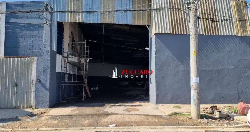 Galpão para alugar, 500 m² por R$ 10.500,00/mês - Cidade Industrial Satélite de São Paulo - Guarulhos/SP