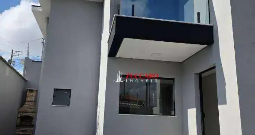 Sobrado à venda, 92 m² por R$ 649.000,00 - Vila Nova Bonsucesso - Guarulhos/SP